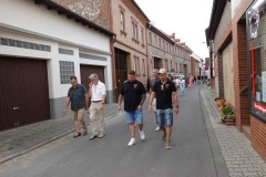 Rückweg zum Festplatz