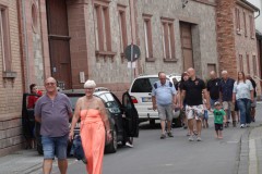 Rückweg zum Festplatz