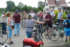 Radl-Tour zur Semme-Mündung, 08.06.2013